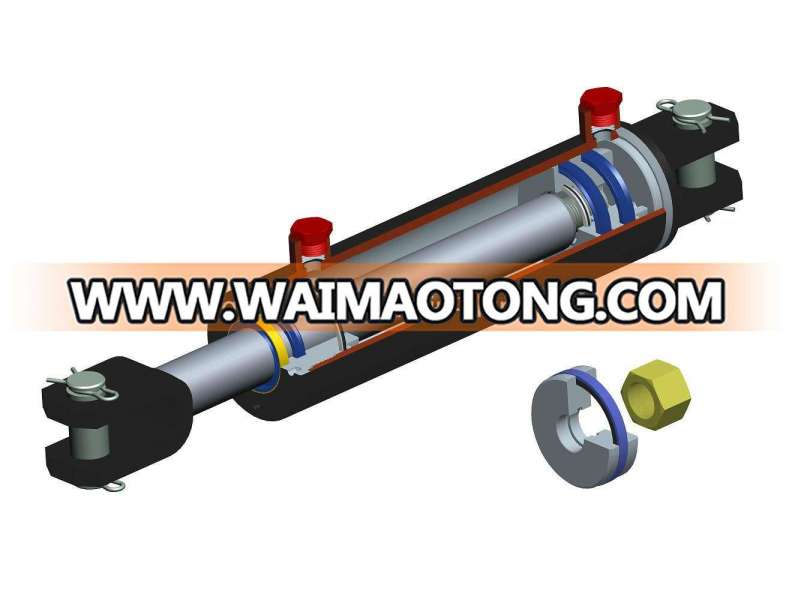 USA Standard 3000psi Welded Hydraulic Cylinder